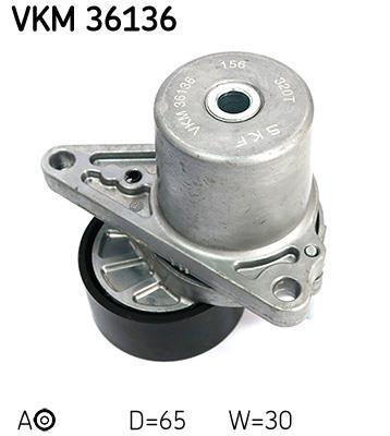 Polea tensora, correa auxiliar servicios SKF ref. VKM 36136